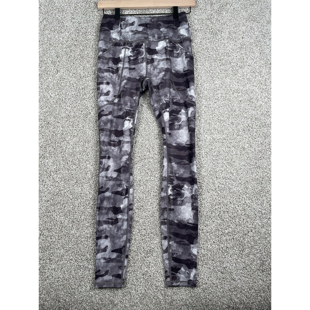 Duluth Trading Company Camo Print NoGa Sculpted Athletic Casual Leggings XS